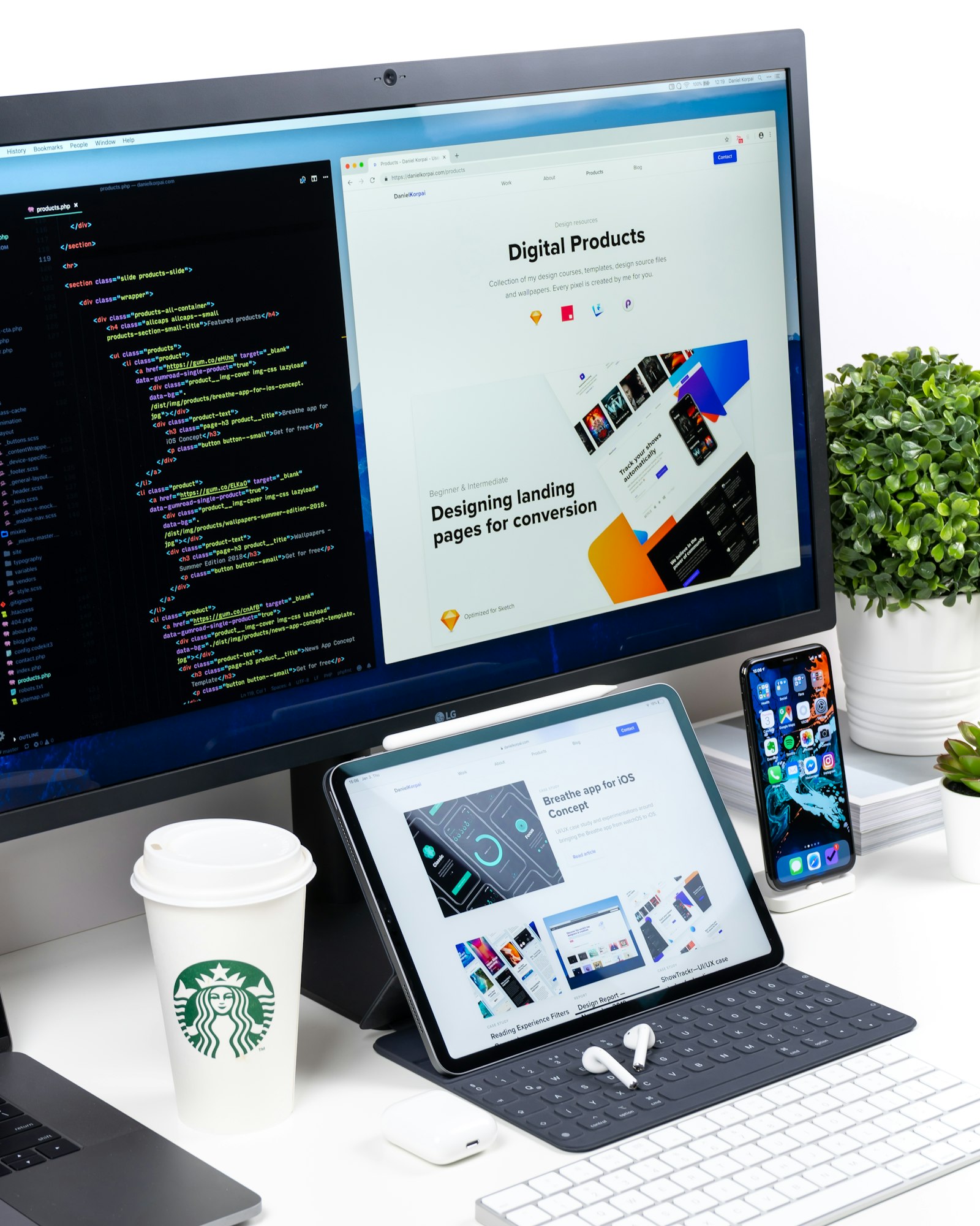 WordPress Development at SEO Agency Leeds — website design and development workstation